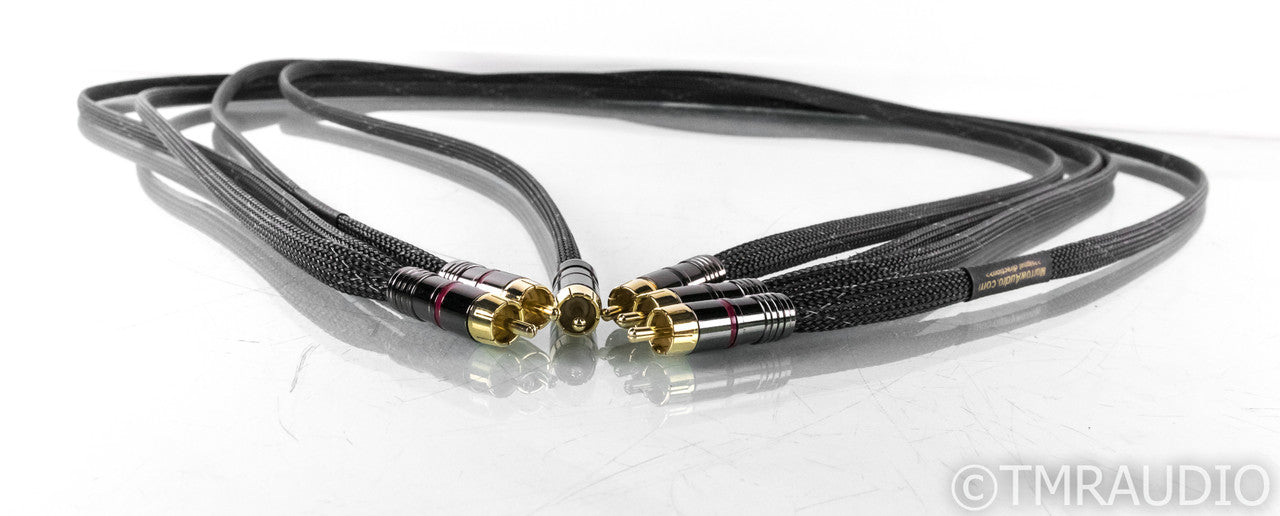 Morrow Audio MA3 RCA to Dual RCA Y-Split Cable; 2m Pair; MA-3