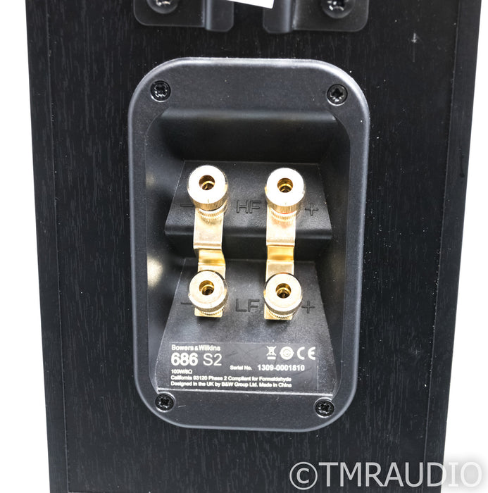 B&W 686 S2 Bookshelf Speakers