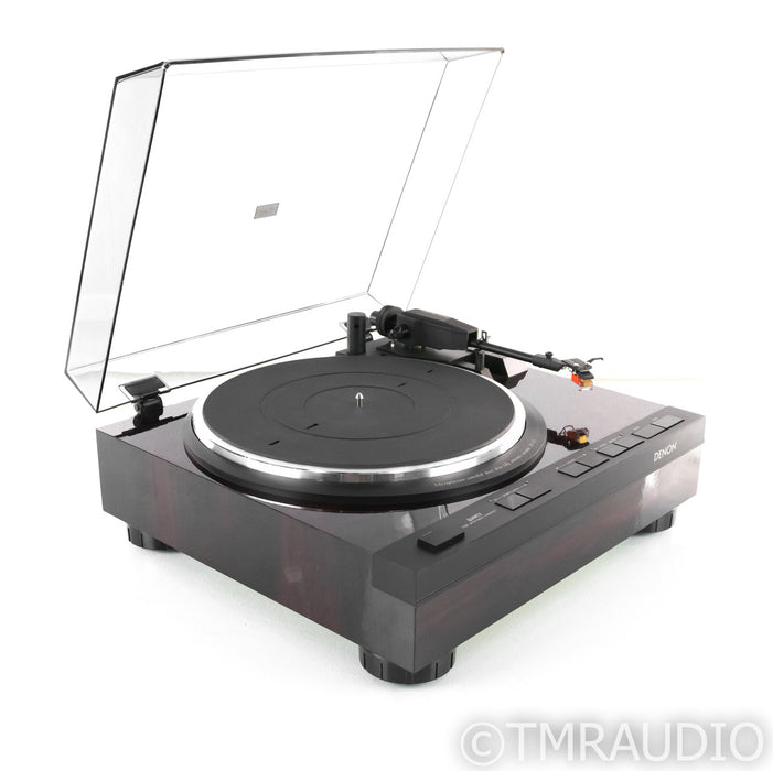 Denon DP-47F Direct Drive Turntable; DP47F; Audio Technica AT130E MM Cartridge