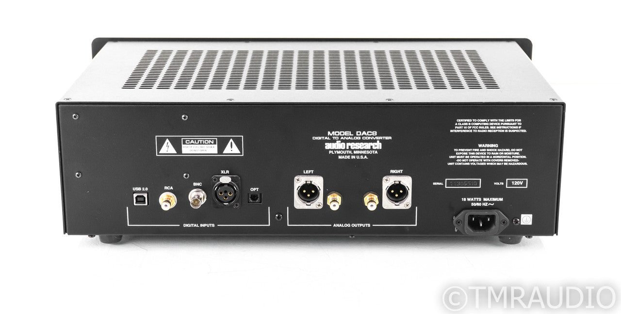 Audio Research DAC8 DAC; DAC-8; D/A Converter