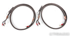 Audioquest Oak Biwire Speaker Cables; 8ft Pair; 72v DBS