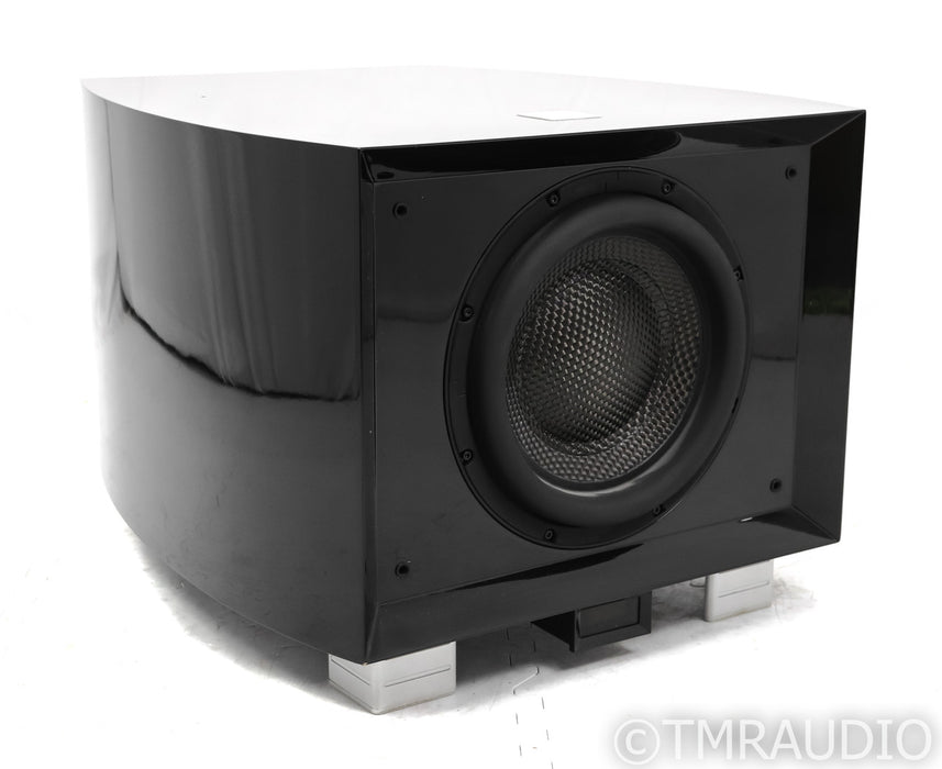 REL Gibraltar G1 12" Powered Subwoofer; Piano Black; G-1