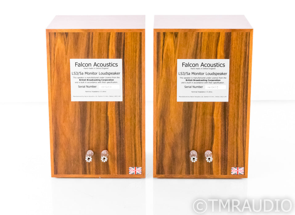Falcon Acoustics LS3/5a Bookshelf Speakers; Rosenut Pair