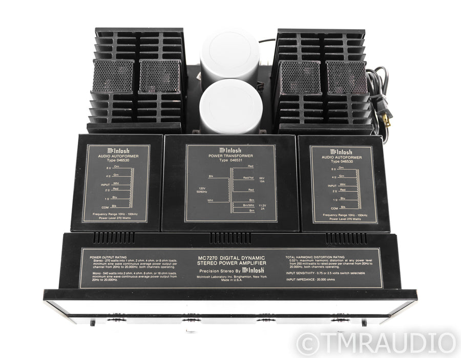 McIntosh MC7270 Vintage Stereo Power Amplifier