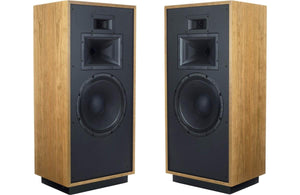 Klipsch Forte IV Floorstanding Speakers; Natural Cherry Pair (New)