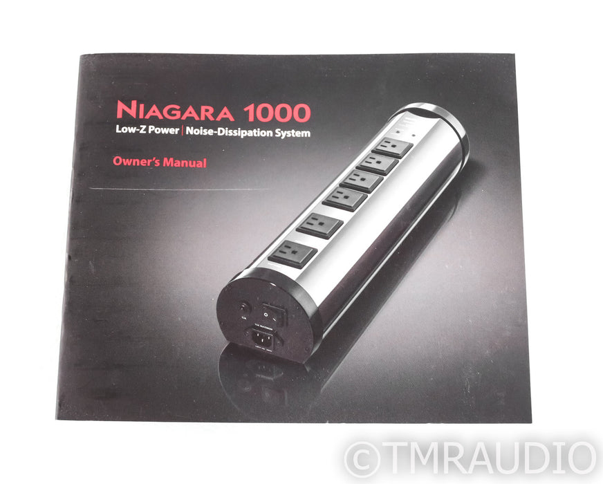AudioQuest Niagara 1000 AC Power Line Conditioner; Niagara-1000