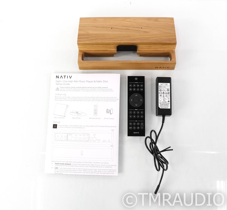Nativ Vita Wireless Network Streamer / Server; Remote; Bluetooth; Roon Ready