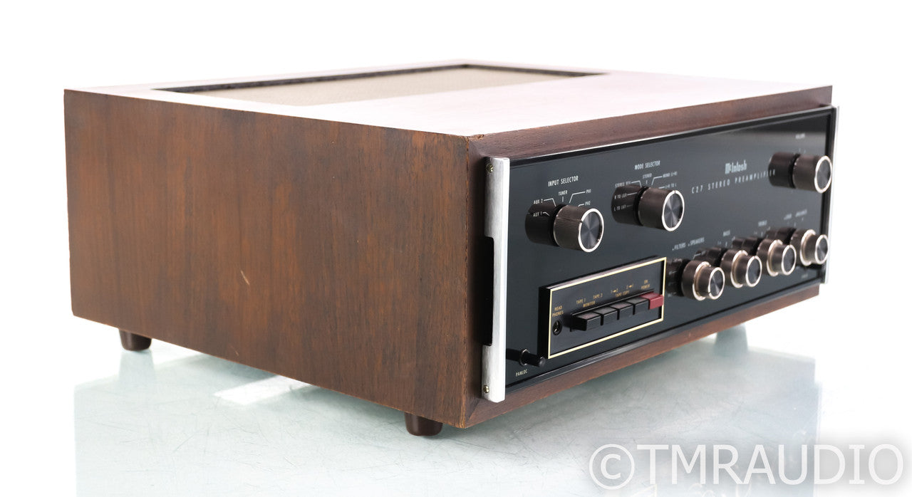 McIntosh C27 Vintage Stereo Preamplifier; C-27; MM Phono