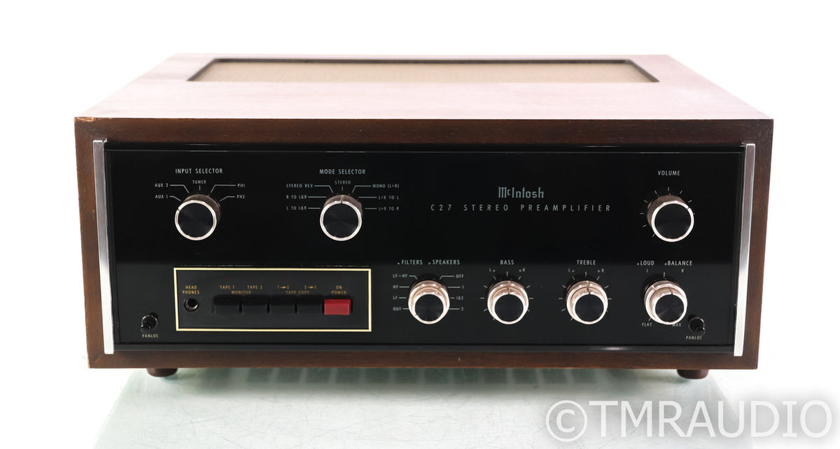 McIntosh C27 Vintage Stereo Preamplifier; C-27; MM Phono