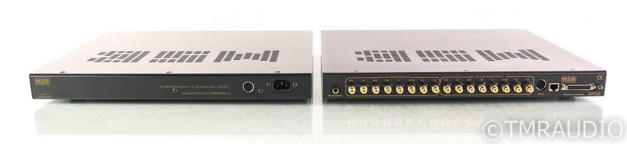 MSB MVC-1 8 Channel Volume Control Preamplifier; P1000 Power Base; Remote