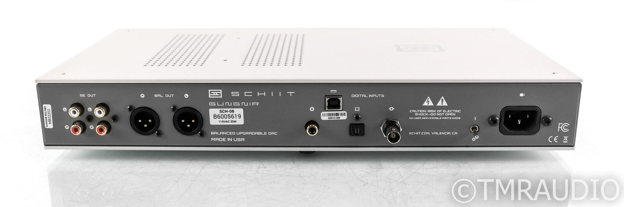 Schiit Audio Gungnir DAC; D/A Converter; Gen 5 USB; Silver