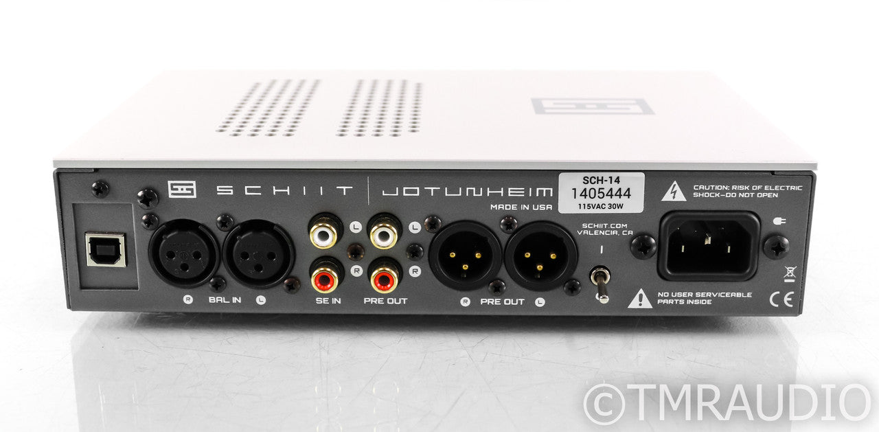 Schiit Jotunheim Headphone Amplifier; Multibit USB; Silver