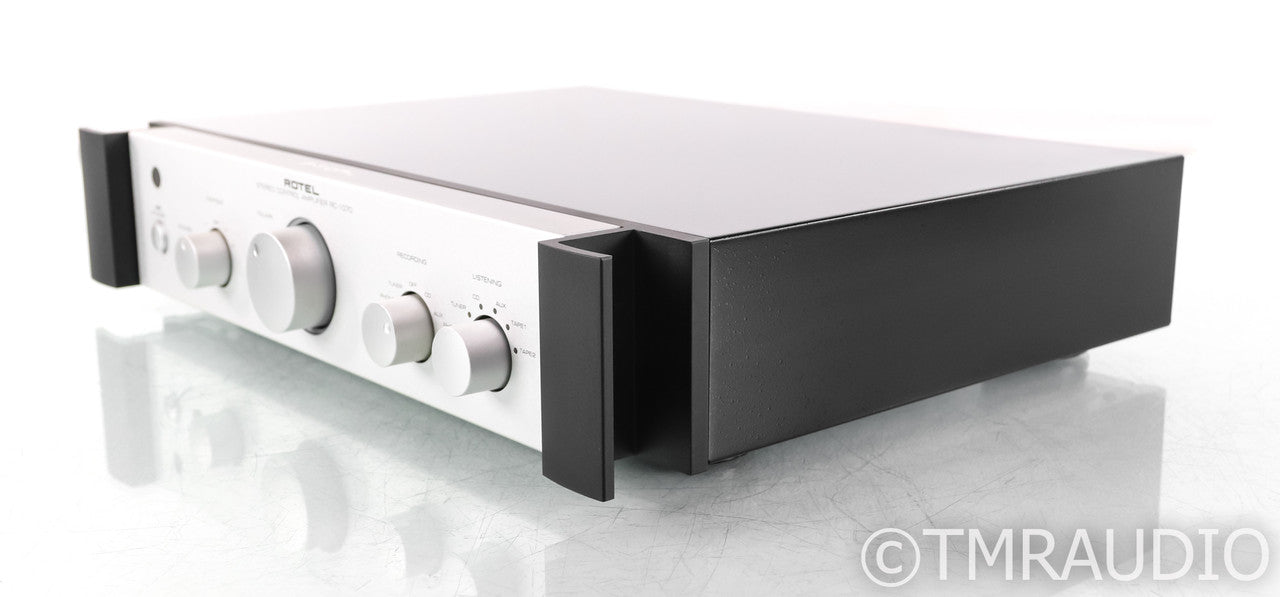 Rotel RC-1070 Stereo Preamplifier; Remote; MM Phono; RC1070; Black & Silver