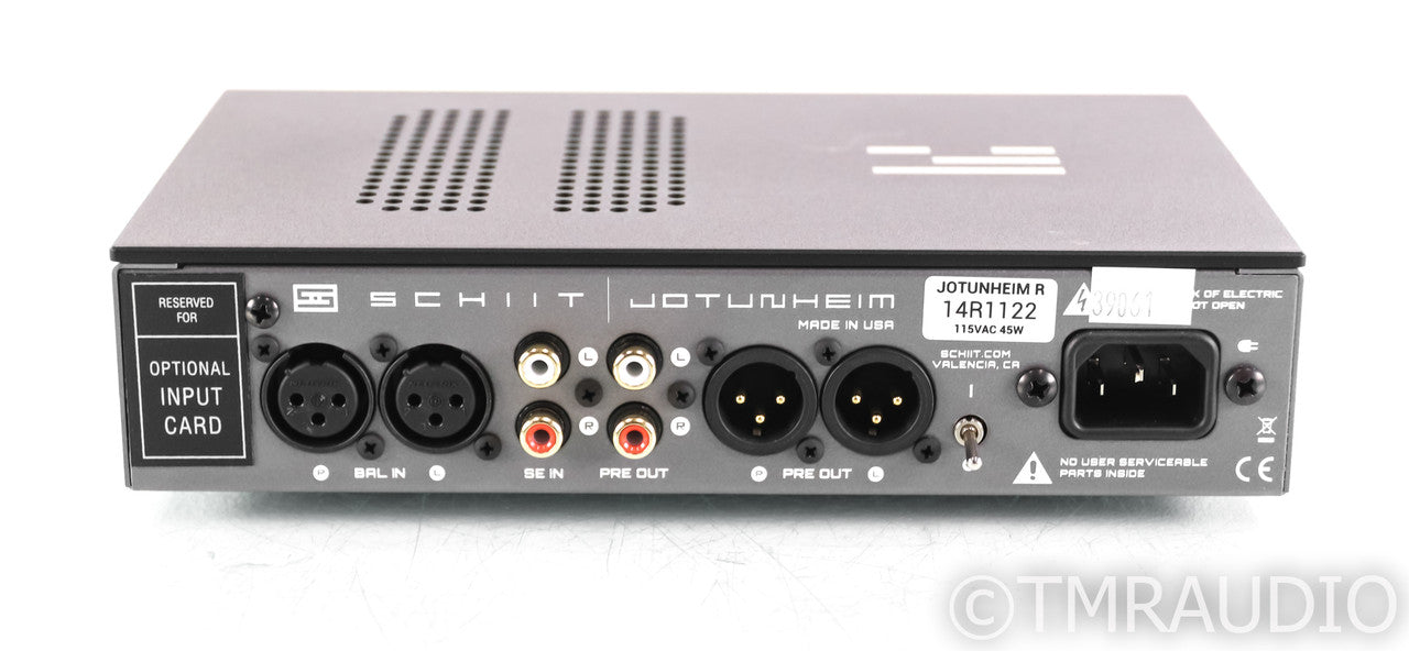 Schiit Jotunheim R Headphone Amplifier; Black; For RAAL Ribbon Headphones