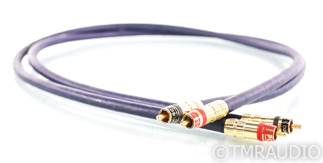 AudioQuest Lapis RCA Cables; 1m Pair Interconnects