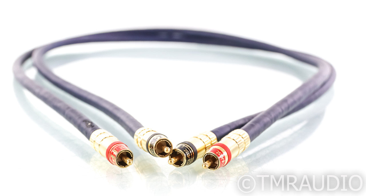 AudioQuest Lapis RCA Cables; 1m Pair Interconnects