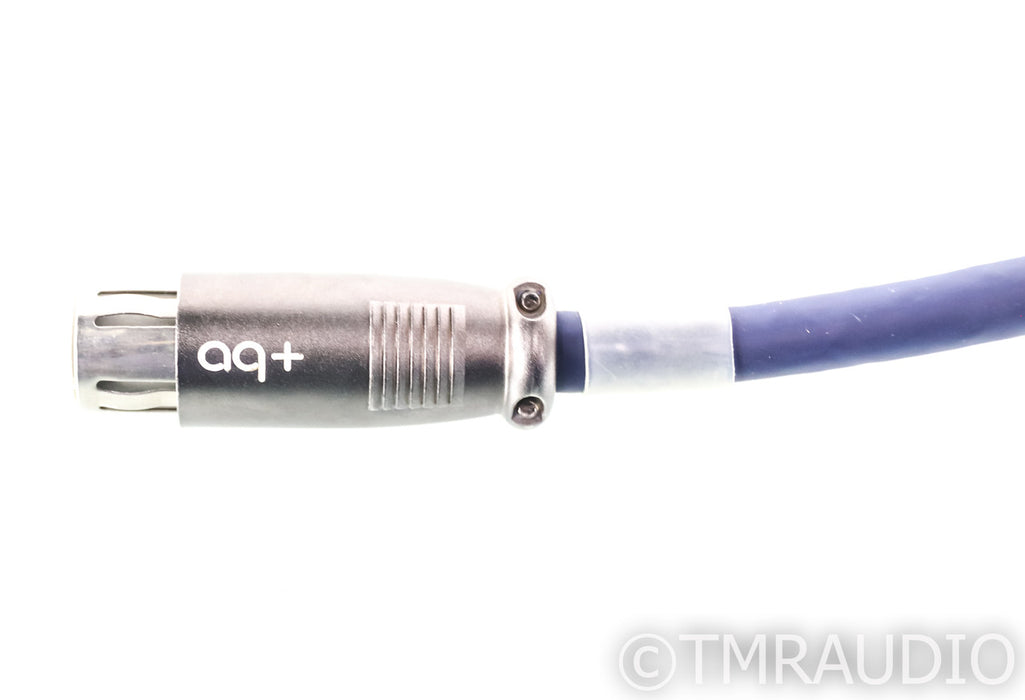 AudioQuest Lapis Hyperlitz XLR Cables; .5 Meter Pair Balanced Interconnects