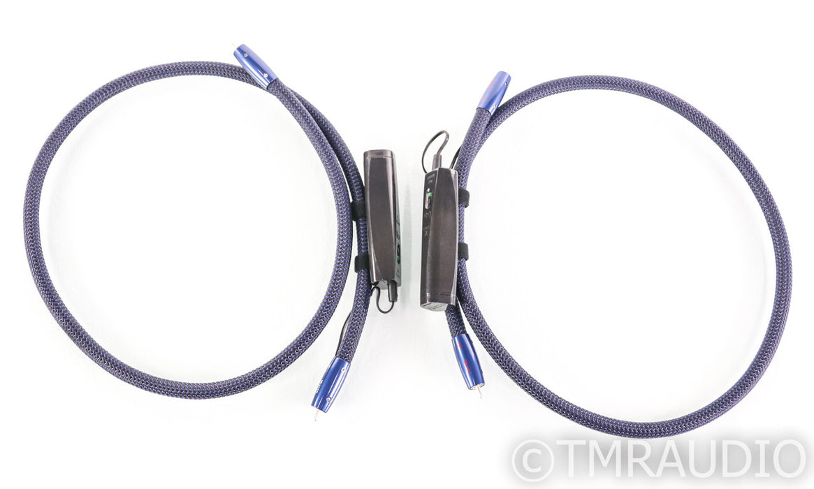 AudioQuest Water RCA Cables; 1m Pair; 72v DBS