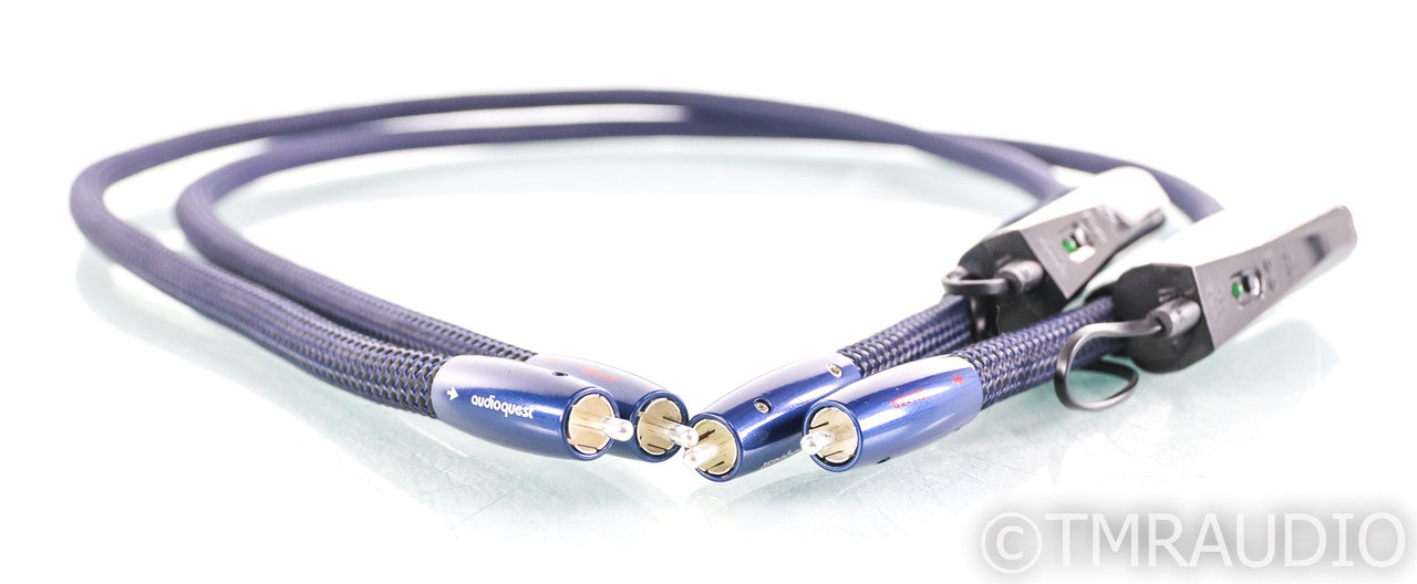 AudioQuest Water RCA Cables; 1m Pair; 72v DBS