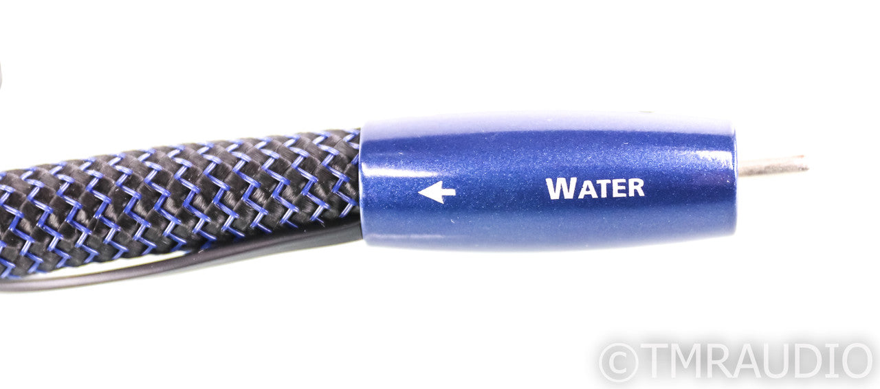 AudioQuest Water RCA Cables; 1m Pair; 72v DBS
