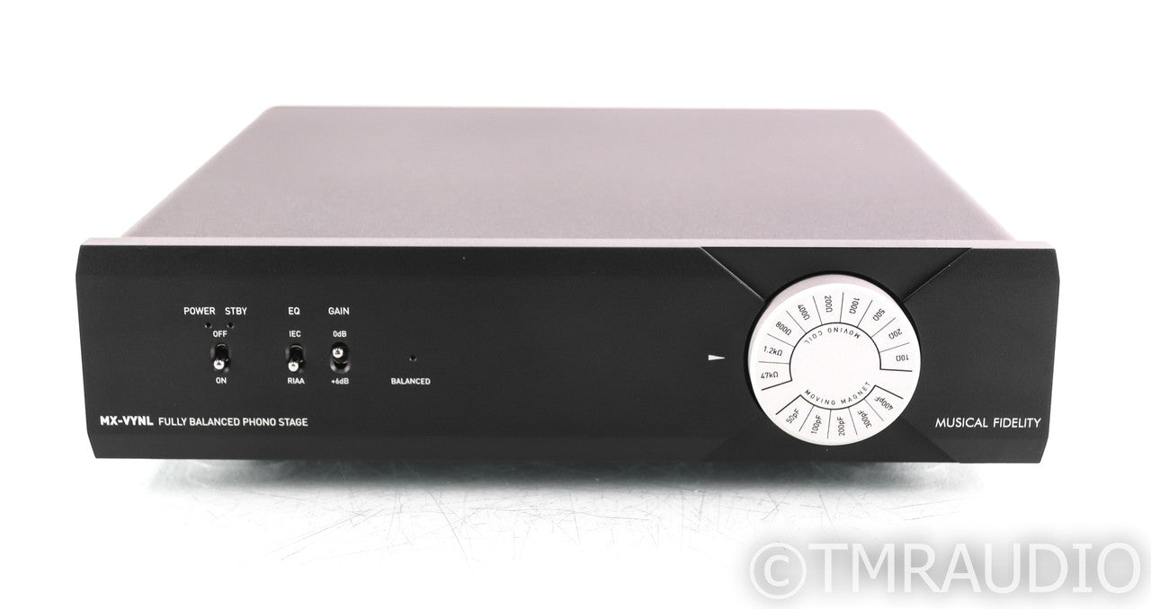 Musical Fidelity MX-VYNL MM / MC Phono Preamplifier; MXVYNL; Black