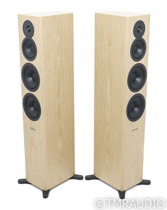 Dynaudio Evoke 50 Floorstanding Speakers; Blonde Wood Pair