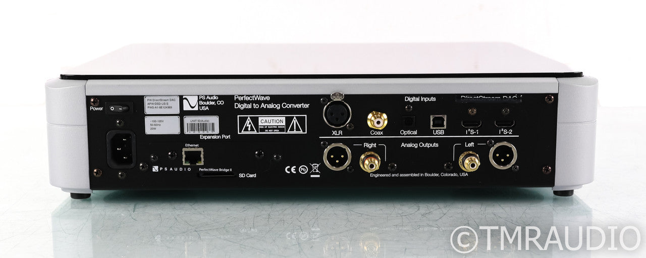 PS Audio PerfectWave DirectStream DSD DAC w/ Bridge II; Silver; Remote (Used)
