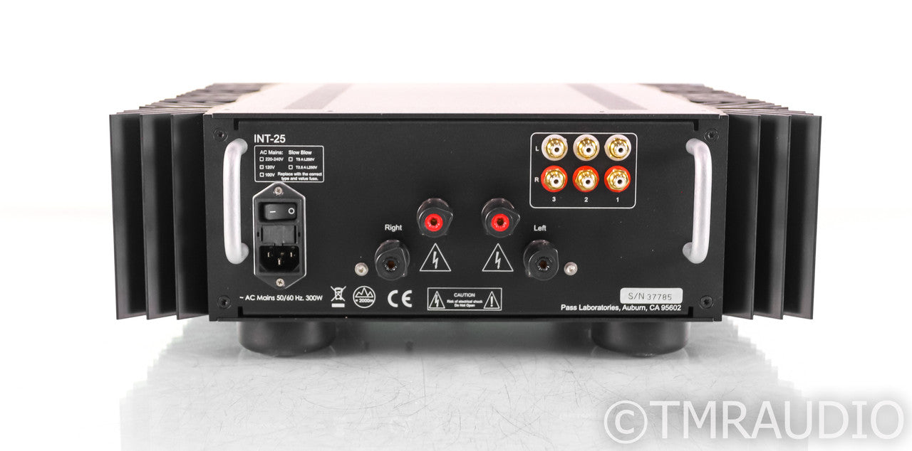 Pass Labs INT-25 Stereo Integrated Amplifier; INT25; Remote