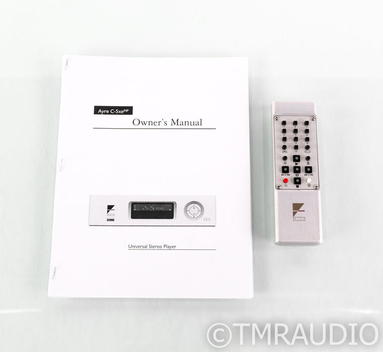Ayre Acoustics C-5xeMP Universal SACD / CD Player; Remote