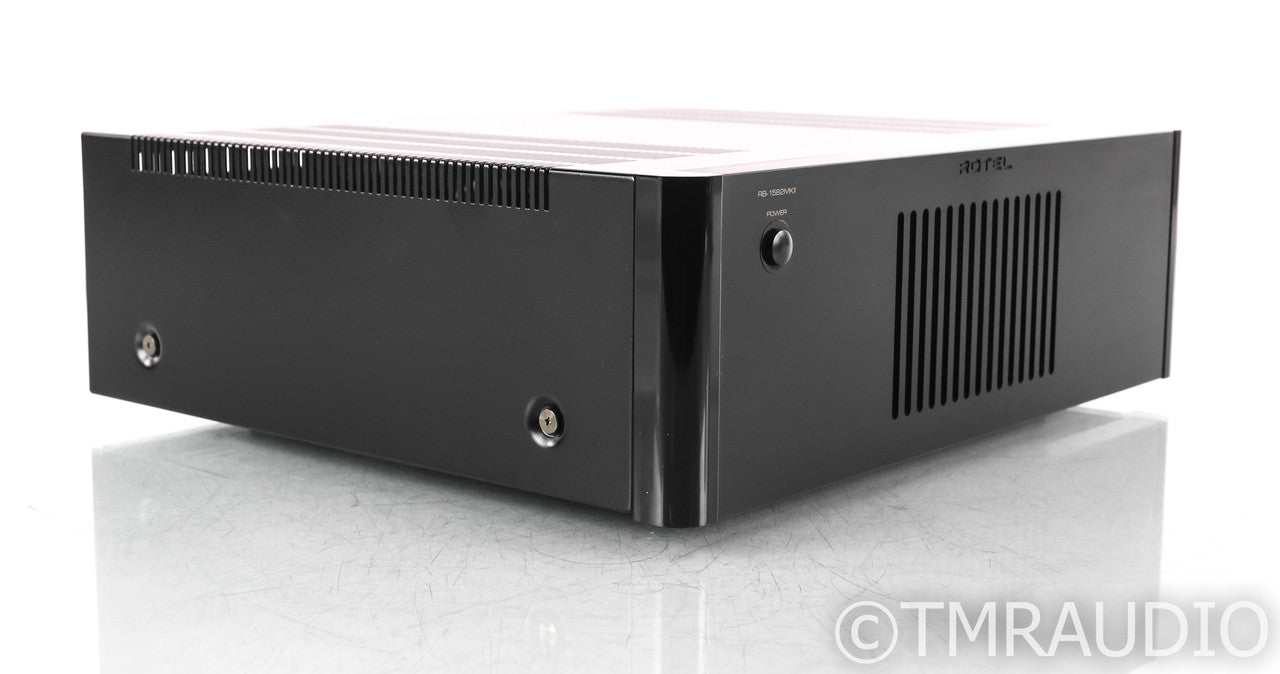 Rotel RB-1582 MkII Stereo Power Amplifier; RB1582Mk2 ; Black