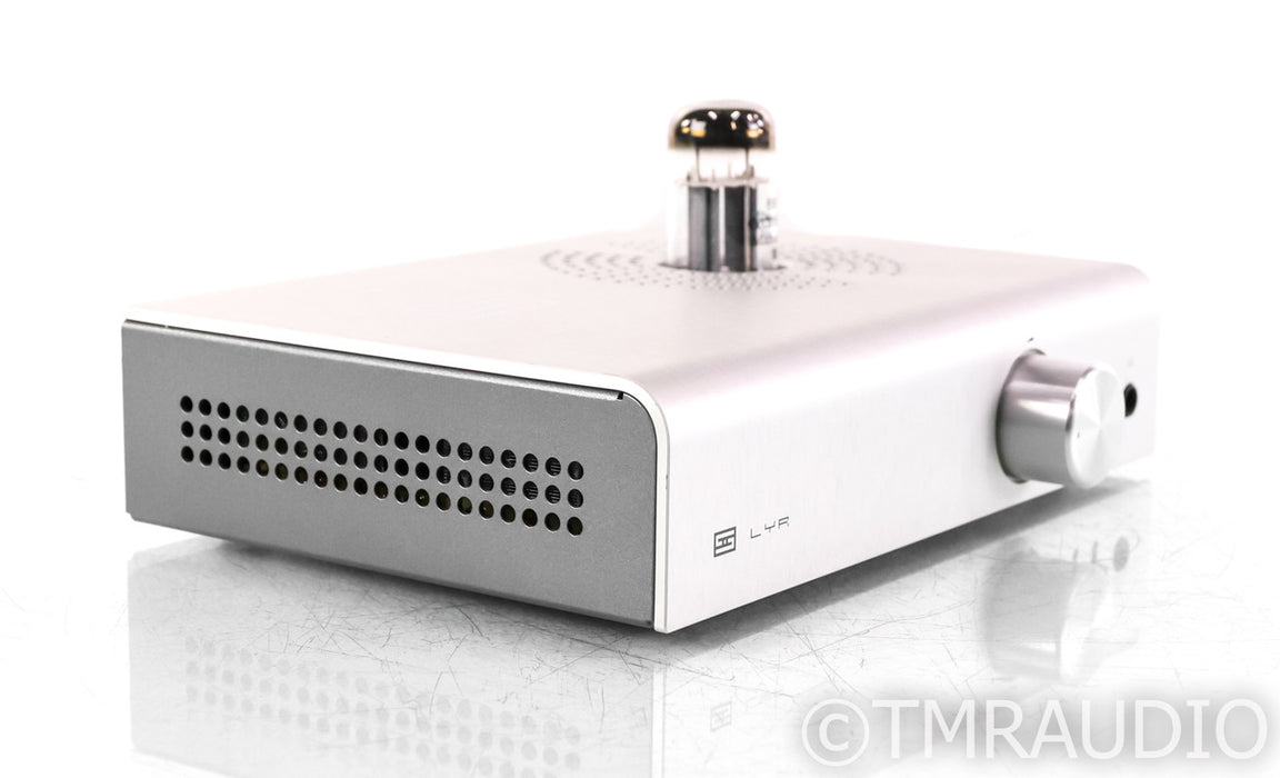 Schiit Lyr 3 Tube Hybrid Headphone Amplifier; Silver; Multibit