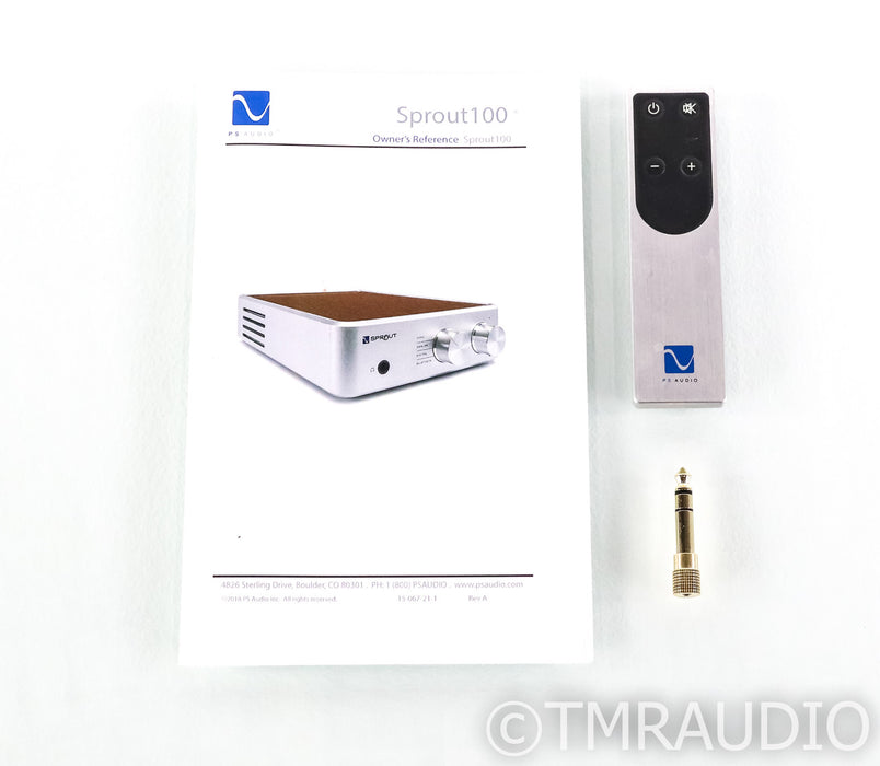 PS Audio Sprout100 Stereo Integrated Amplifier; Bluetooth; MM Phono