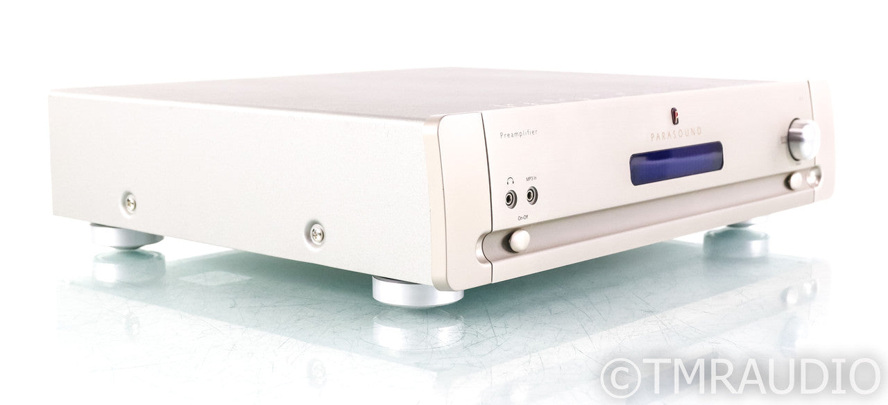 Parasound P7 7.1 Channel Preamplifier; P-7; Silver; Remote