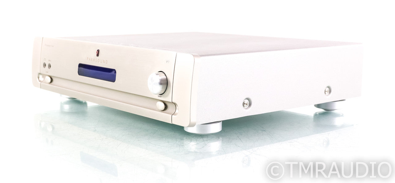 Parasound P7 7.1 Channel Preamplifier; P-7; Silver; Remote
