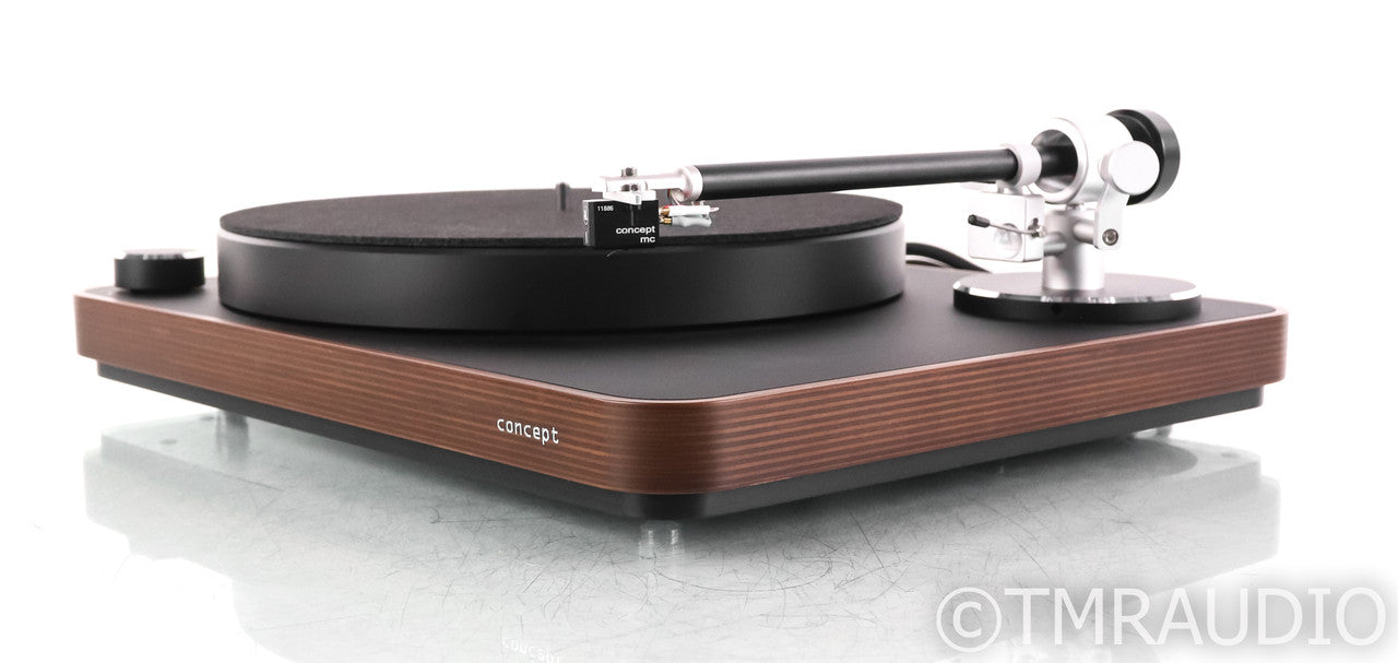 Clearaudio Concept Wood Belt-Drive Turntable; Concept MC Cartridge