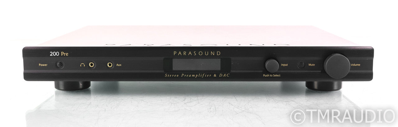 Parasound 200 Pre 2.1 Channel Preamplifier / DAC; MM/MC Phono; Remote