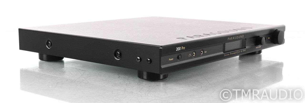 Parasound 200 Pre 2.1 Channel Preamplifier / DAC; MM/MC Phono; D/A Converter
