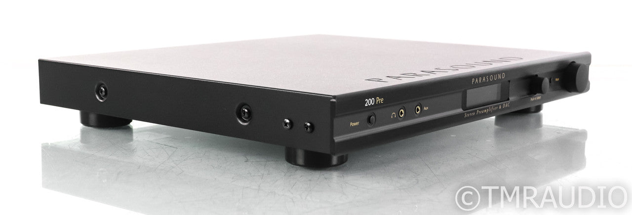 Parasound 200 Pre 2.1 Channel Preamplifier / DAC; MM/MC Phono; Remote