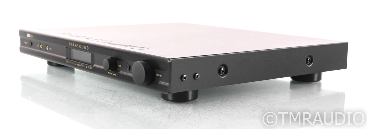 Parasound 200 Pre 2.1 Channel Preamplifier / DAC; MM/MC Phono; D/A Converter