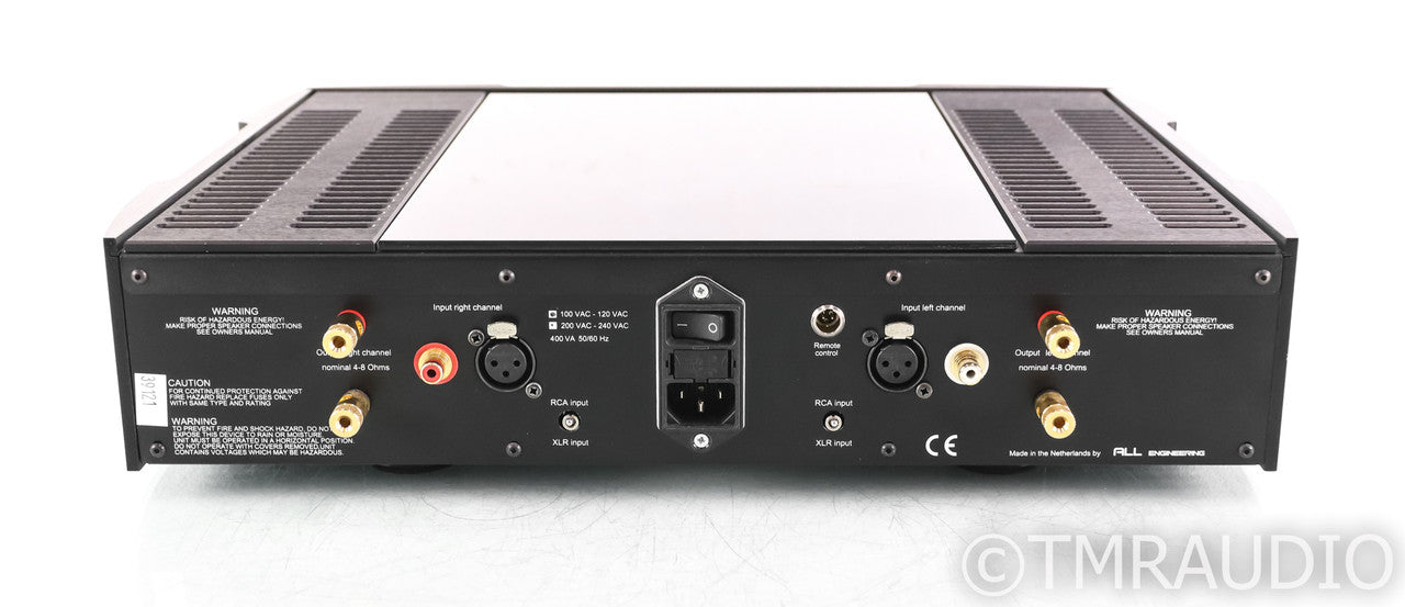 Metrum Acoustics Forte Stereo Power Amplifier; Black