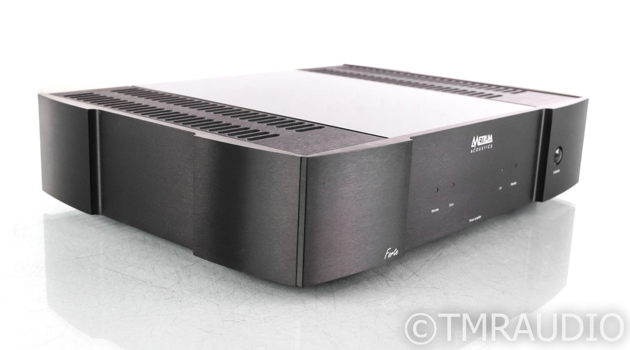 Metrum Acoustics Forte Stereo Power Amplifier; Black