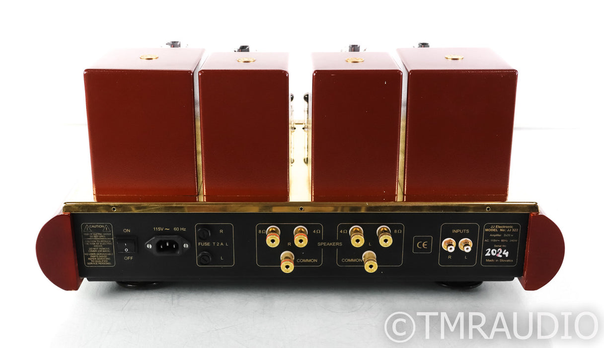 JJ Electronic JJ 322 Stereo Tube Power Amplifier; 300B; JJ-322
