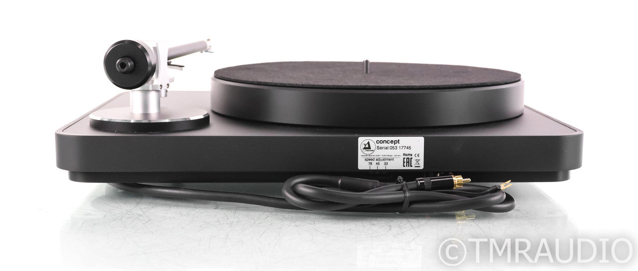 Clearaudio Concept Belt Drive Turntable; Black (No Cartridge; Open Box)