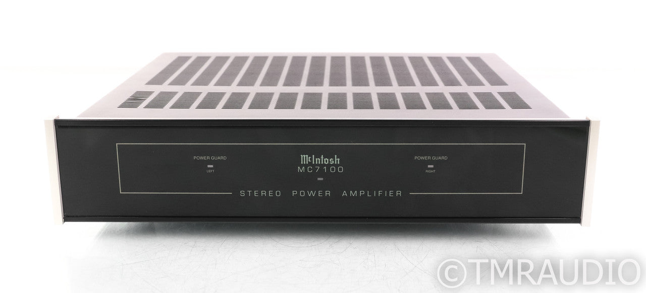 McIntosh MC7100 Stereo Power Amplifier; MC-7100