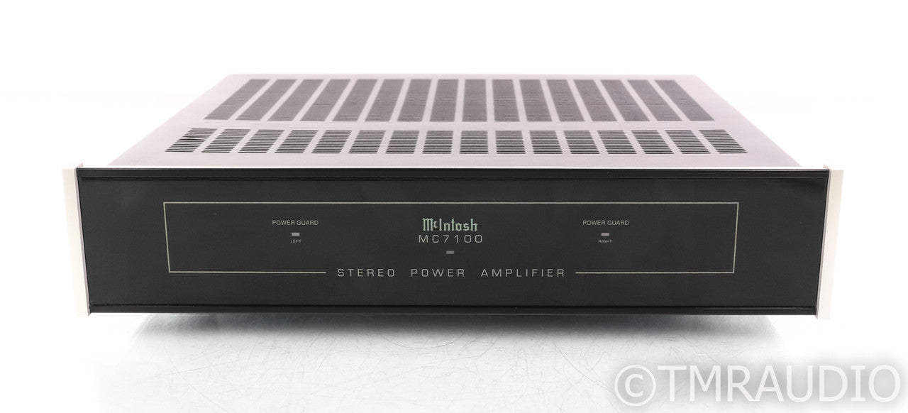 McIntosh MC7100 Stereo Power Amplifier; MC-7100