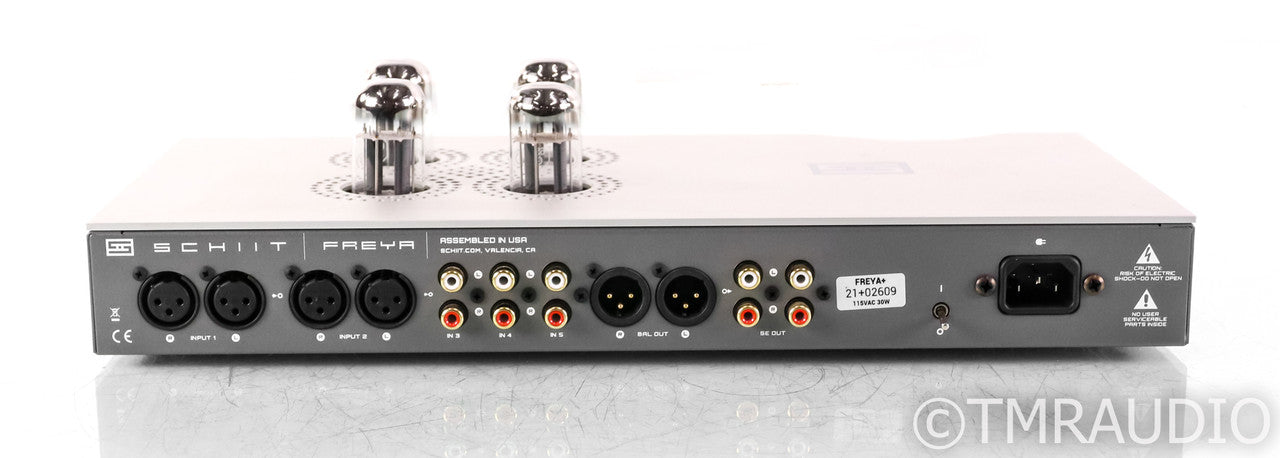 Schiit Audio Freya+ Stereo Preamplifier; Silver, Remote