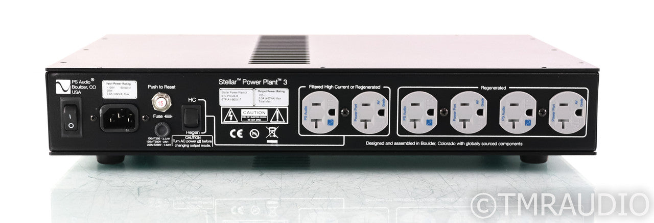 PS Audio Stellar Power Plant 3 Power Conditioner; AC Regenerator; P3 (Used)