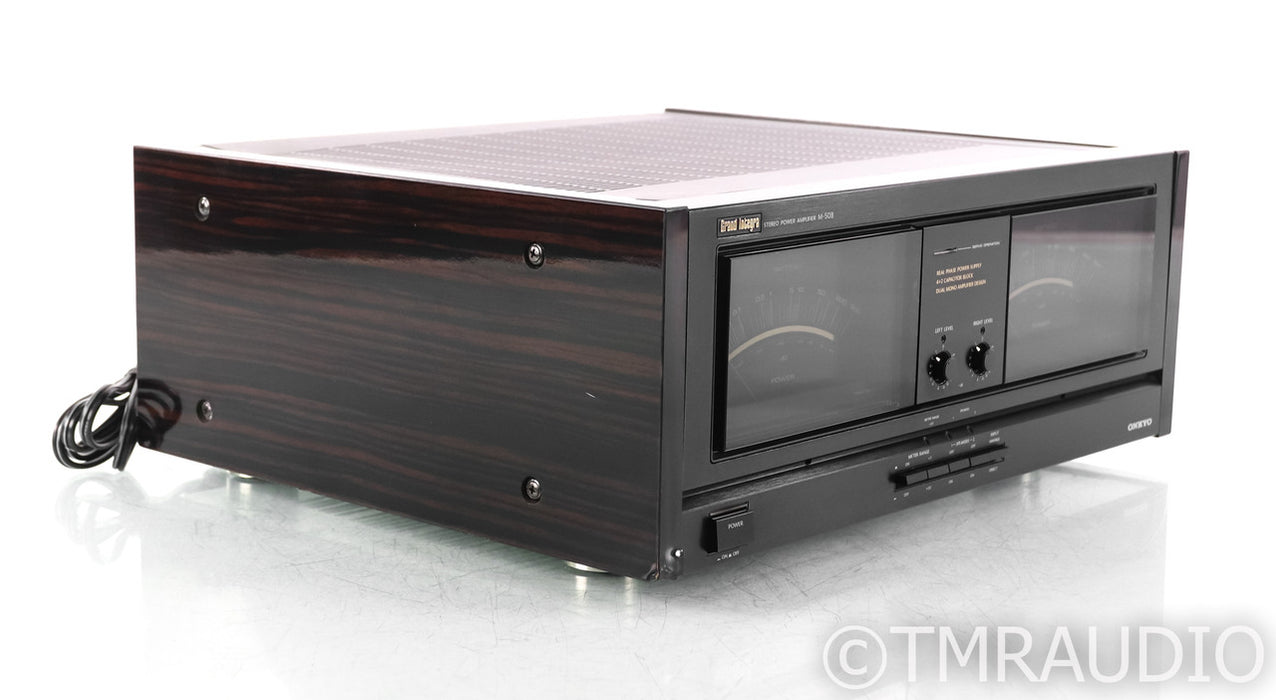 Onkyo Grand Integra M-508 Stereo Power Amplifier; M508 — The Music