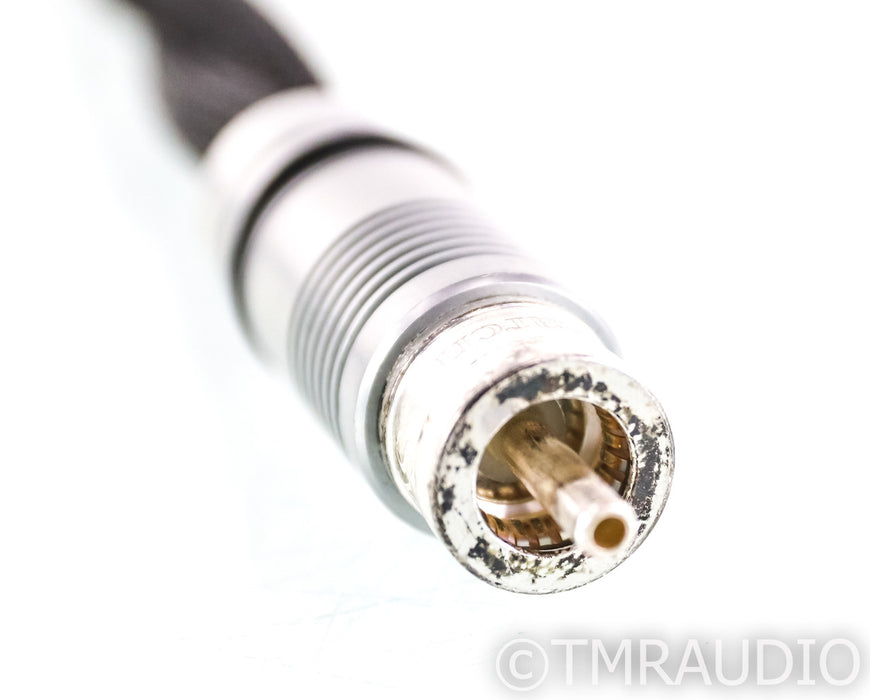 Synergistic Research Element Tungsten RCA Cables; 1m Pair Balanced Interconnects