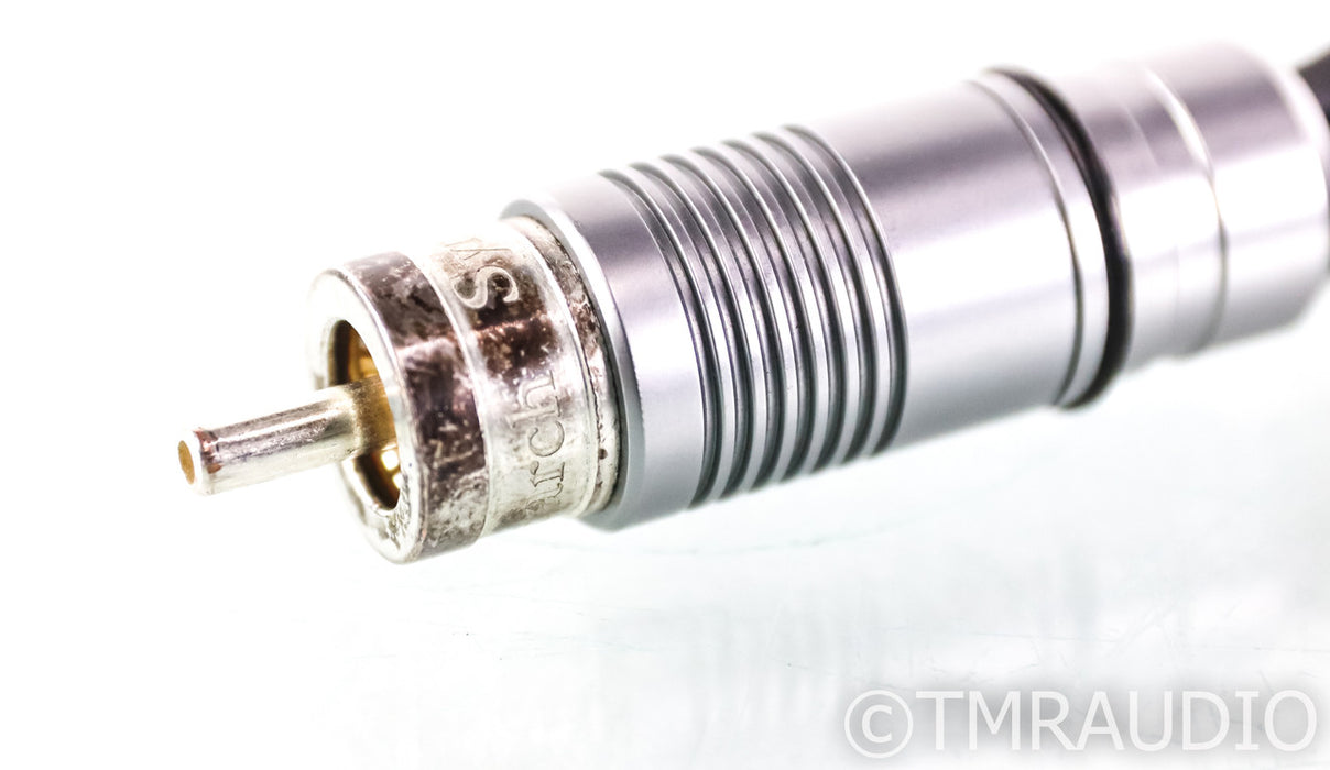Synergistic Research Element Tungsten RCA Cables; 1m Pair Balanced Interconnects